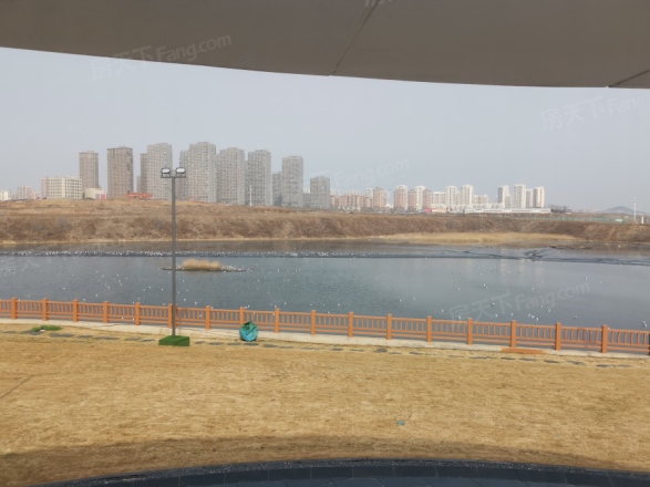 绿城海上明月实景图