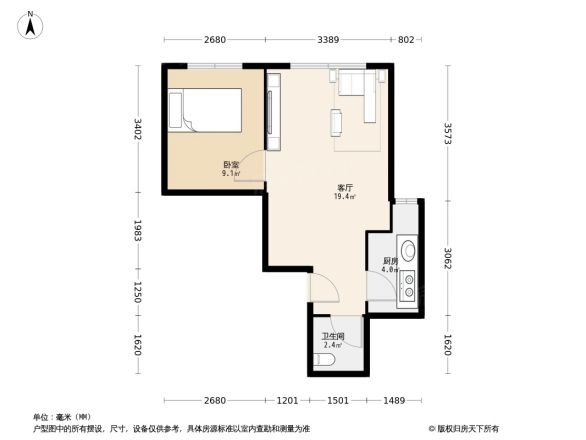 天子庄园别墅户型图