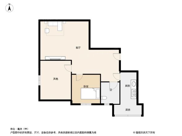 天子庄园别墅户型图