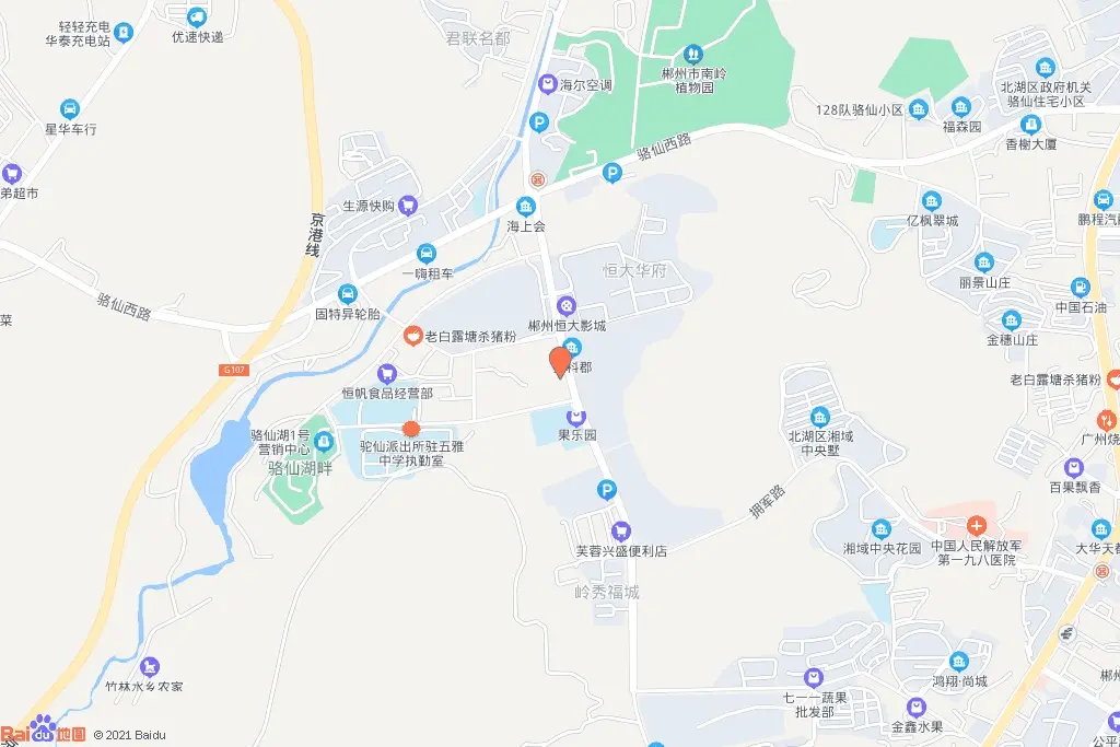 融华上品澜庭交通图