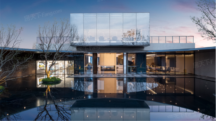 中粮中央公园瑞府实景图