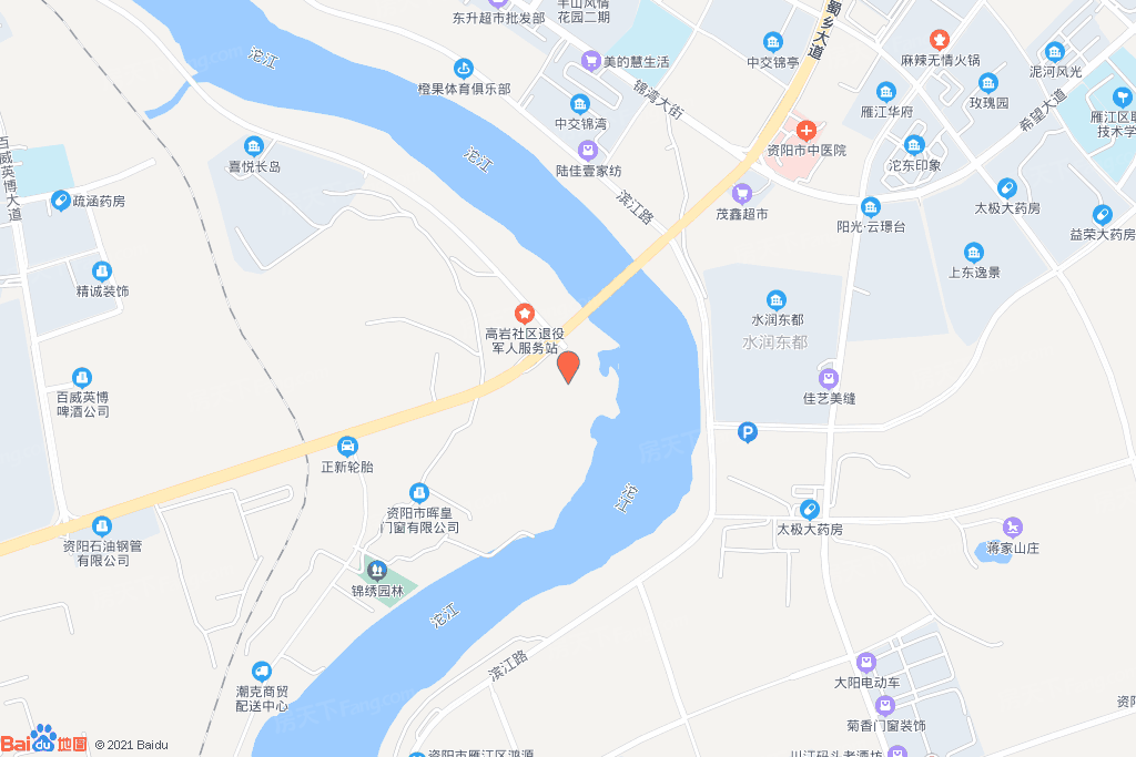香榭里澜樾交通图