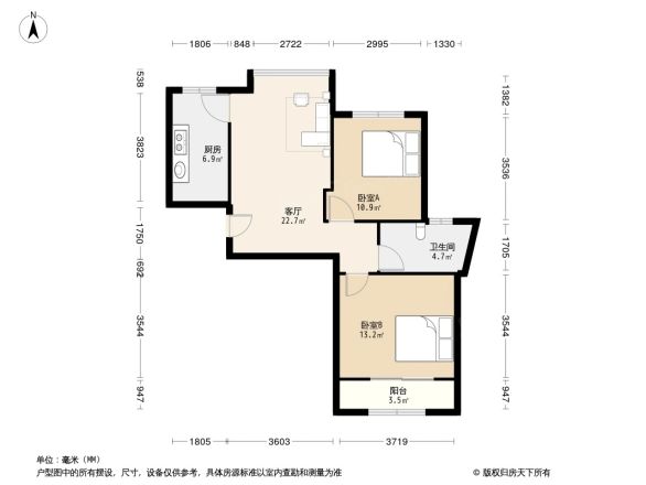 新明半岛北区户型图