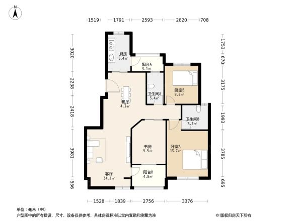 新明半岛北区户型图