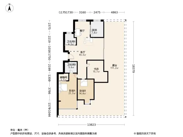 椒江碧海明珠户型图图片