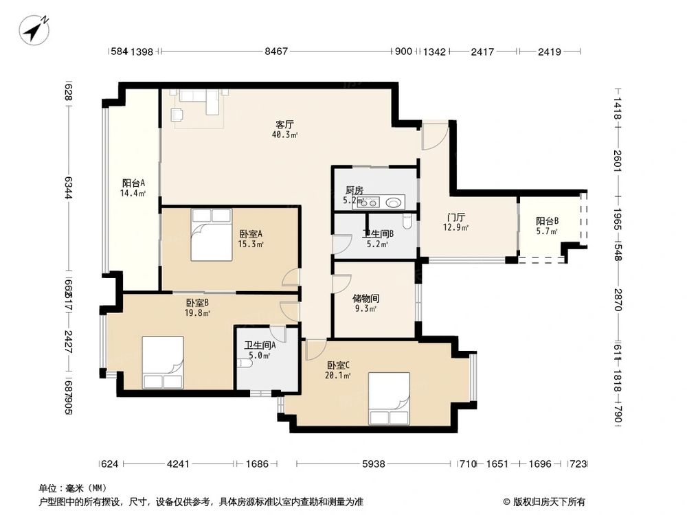 相似户型图