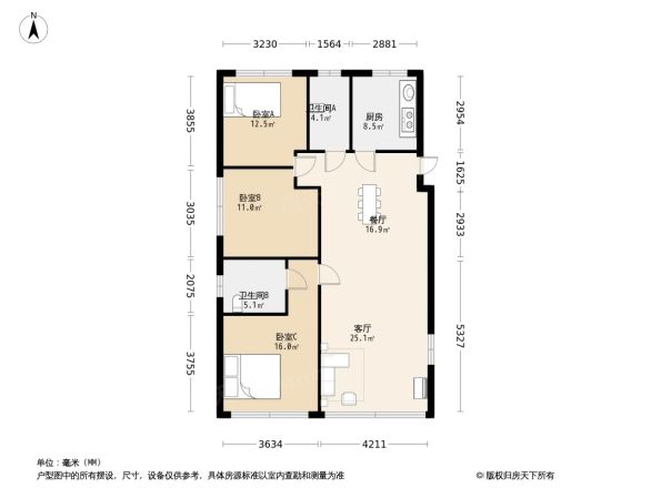 保集江湾壹号户型图