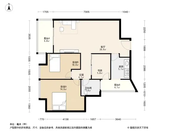 凯乐花园二期户型图