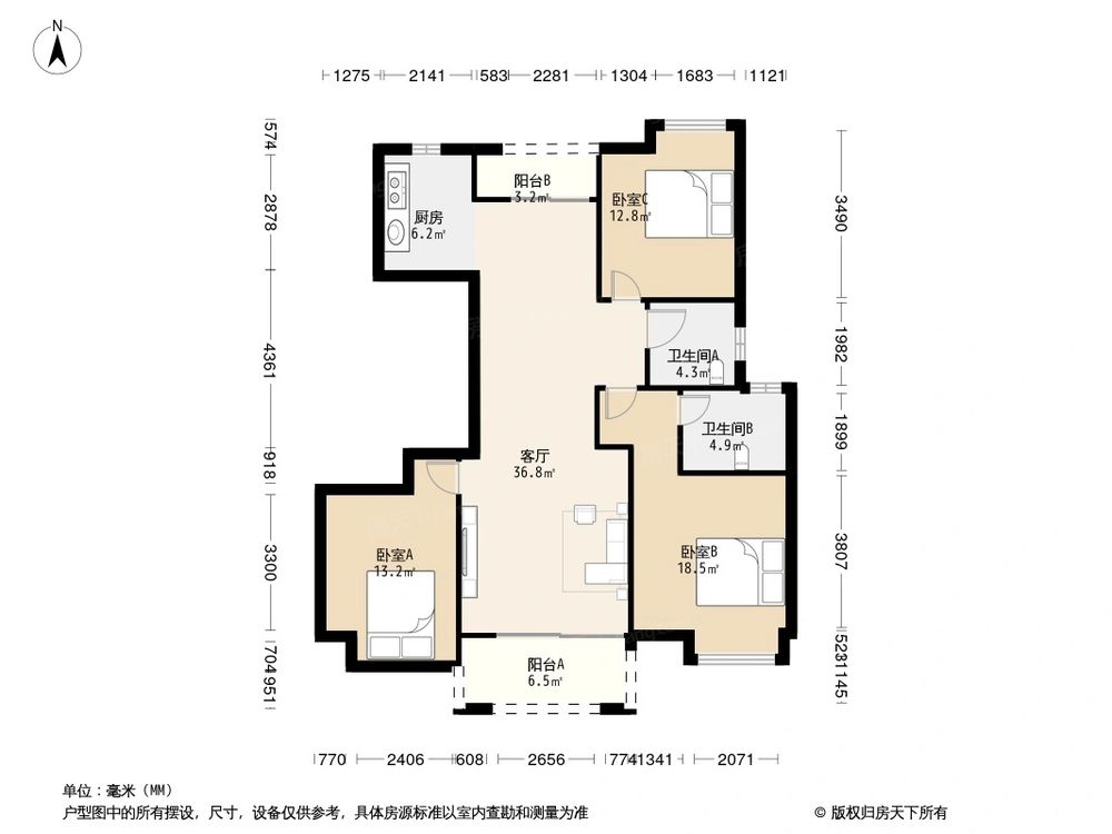 相似户型图