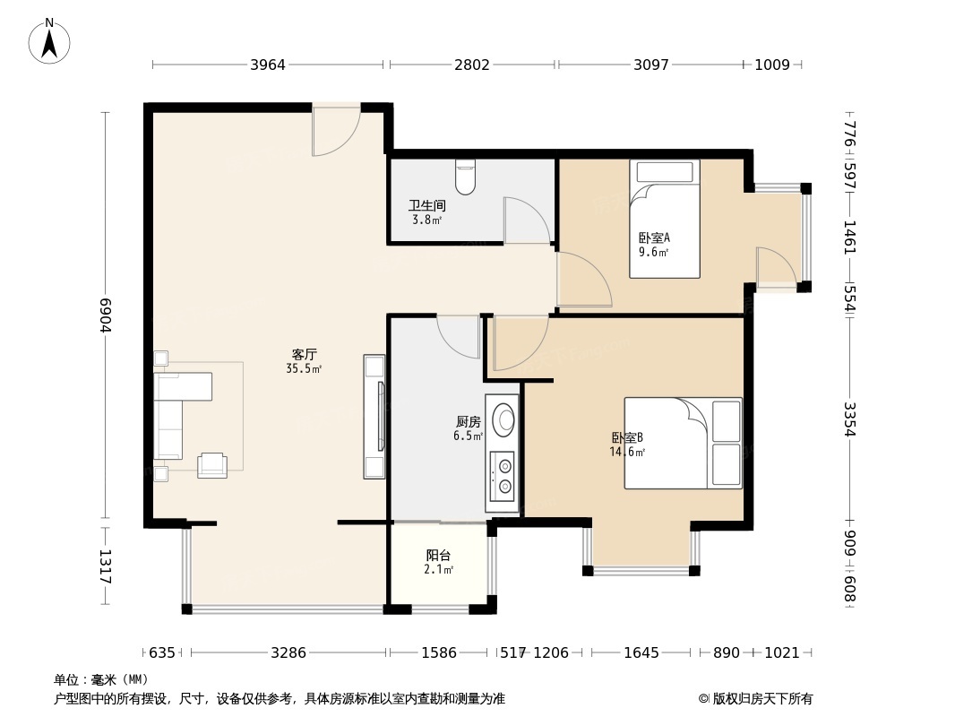 户型图2/2