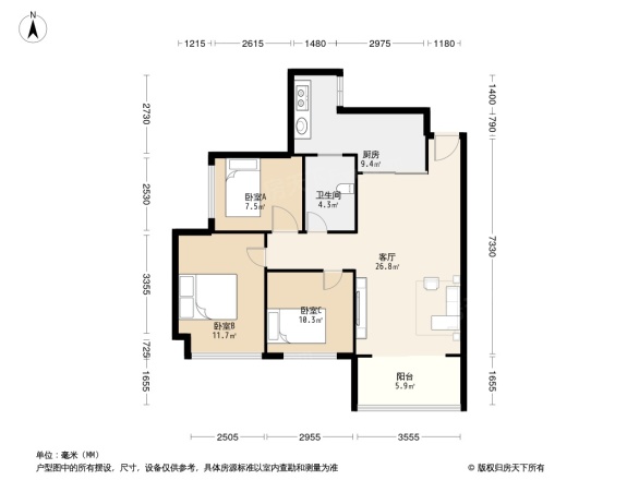 游仙区紫金城