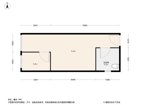 华润东原时光绘公寓户型图