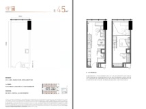悦玺建筑面积约45㎡