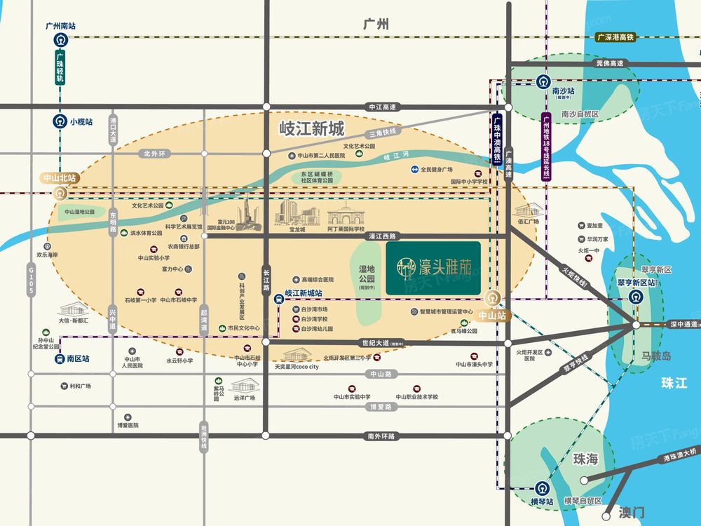 小区相关图