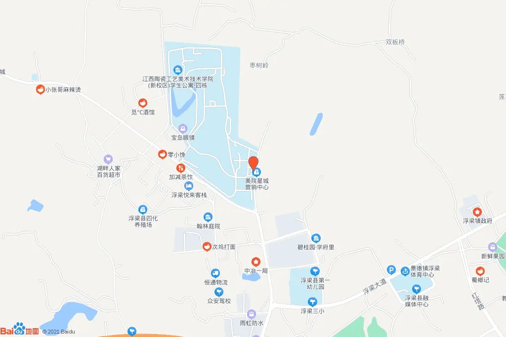 美院星城交通图