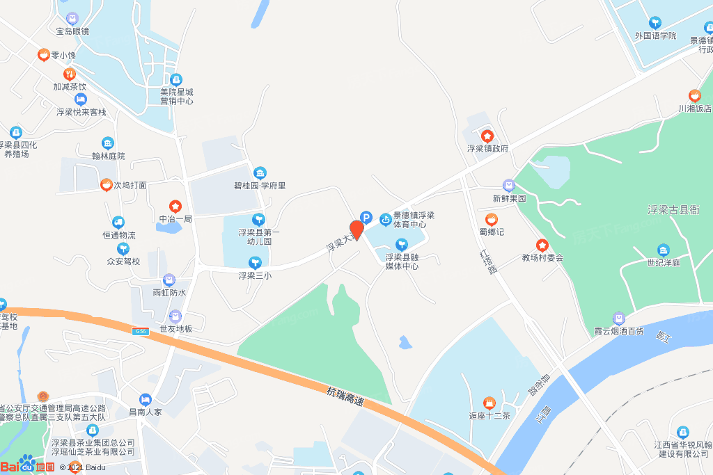 墨香华庭一期交通图