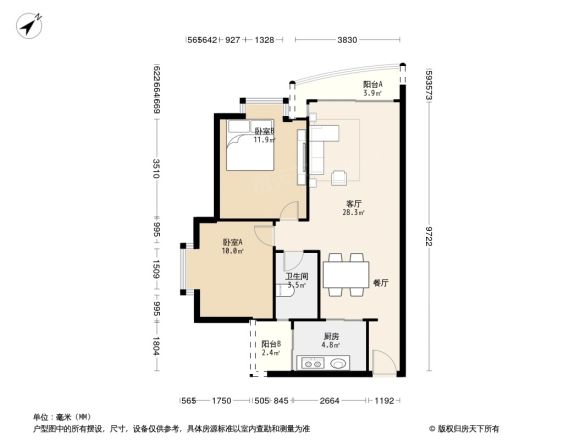 丽阳苑户型图