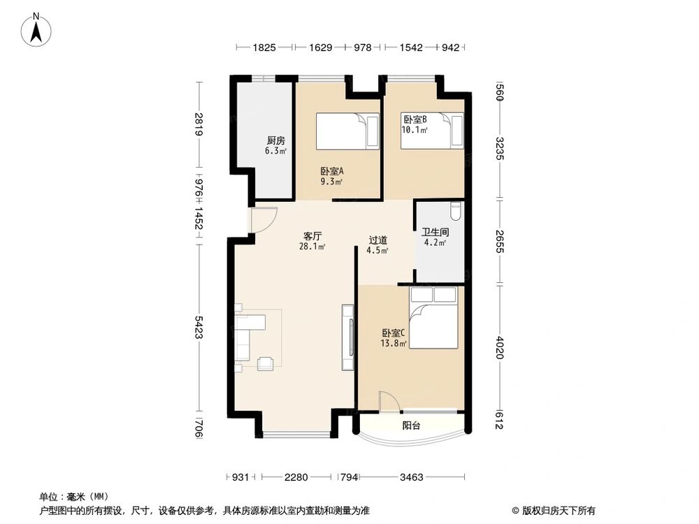 相似户型图