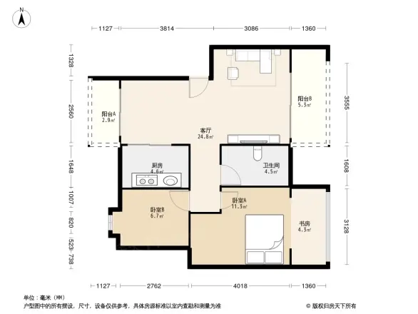 帝雍园户型图