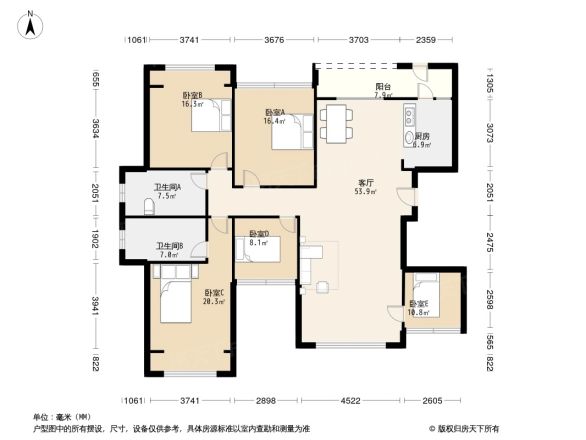 德利AICC(东盟国际文化广场)户型图