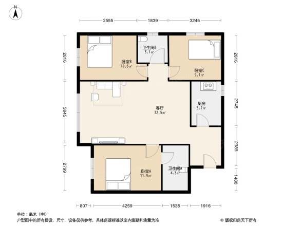 麓秀佳园户型图