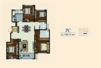 7C户型 139.17平