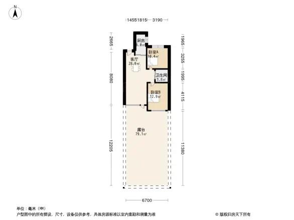中冶上和郡户型图