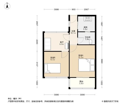 花园新村户型图