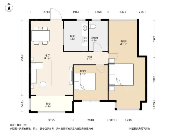 新宇盛世广场户型图