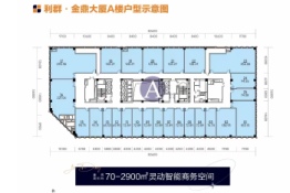 西海岸利群金鼎大厦建面70.00㎡