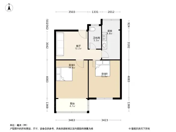 水果湖放鹰台社区户型图
