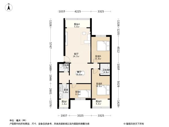 西藏阳光苑户型图