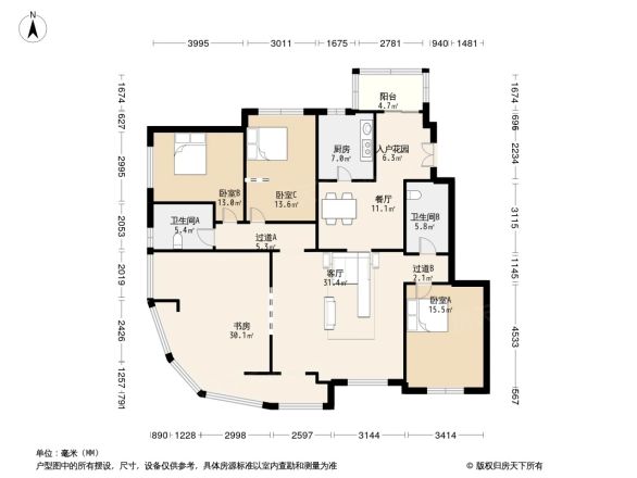 湘江世纪城望江苑户型图