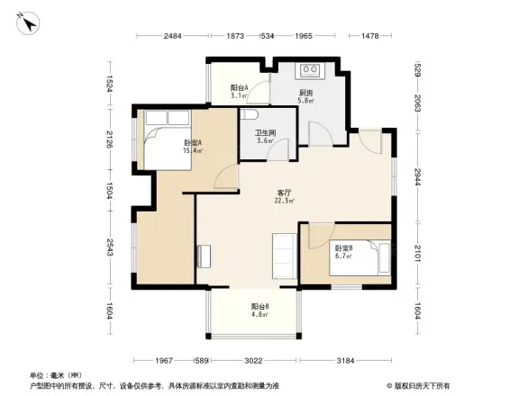 朝阳朗香广场户型图