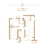 三期108㎡B1户型