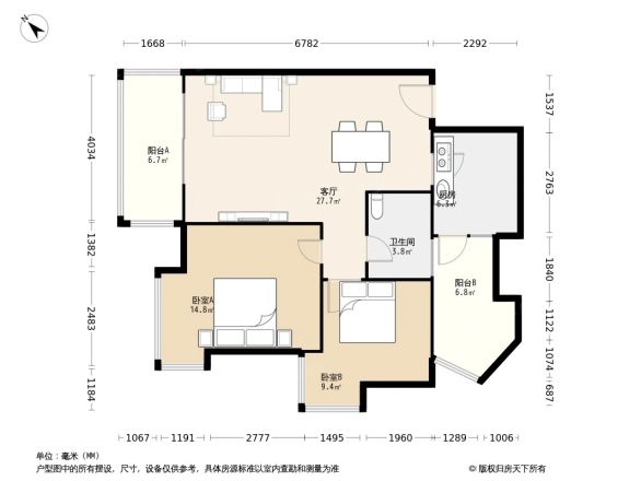 78号观邸户型图