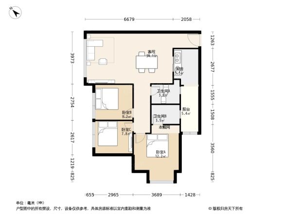 云水苑户型图