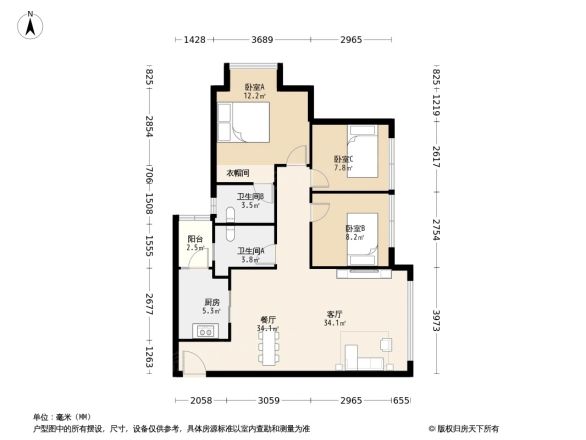 云水苑户型图