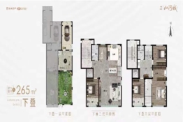 山河城·别墅4室2厅3卫建面265.00㎡