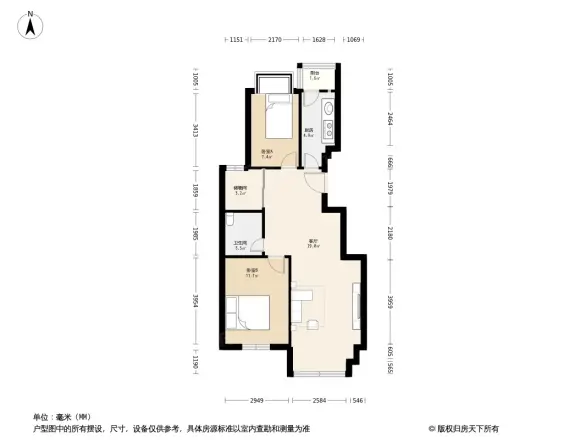望海山海城户型图