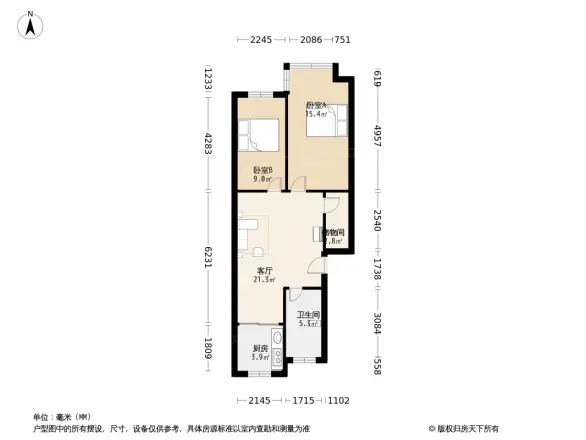 望海山海城户型图
