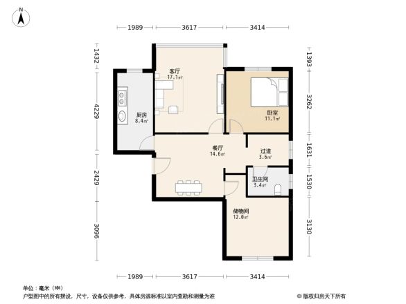 三景华御户型图