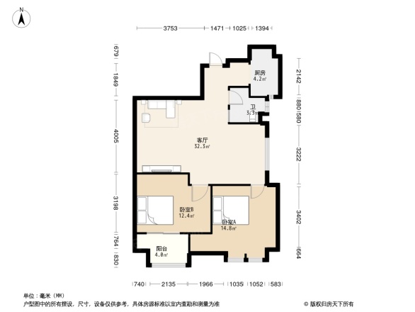 爱琴海岸户型图