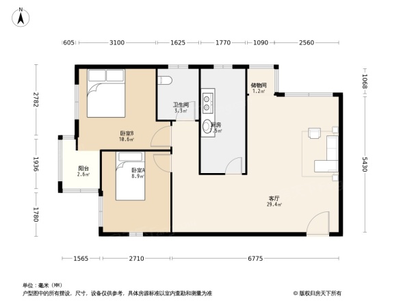 卡玛国际花园户型图