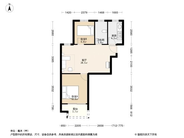 汇嘉新园户型图