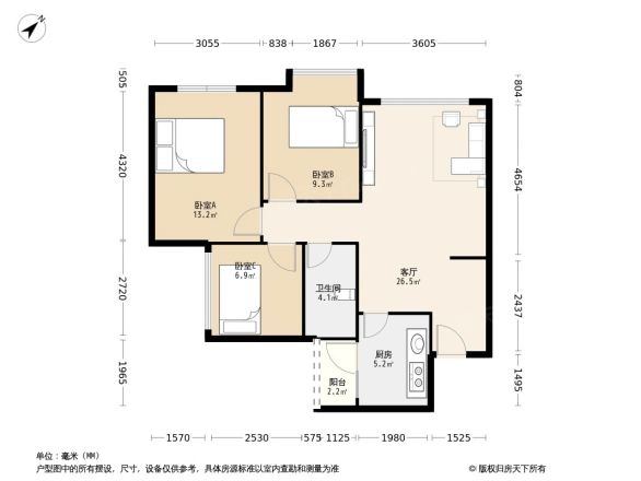 华润二十四城四期户型图