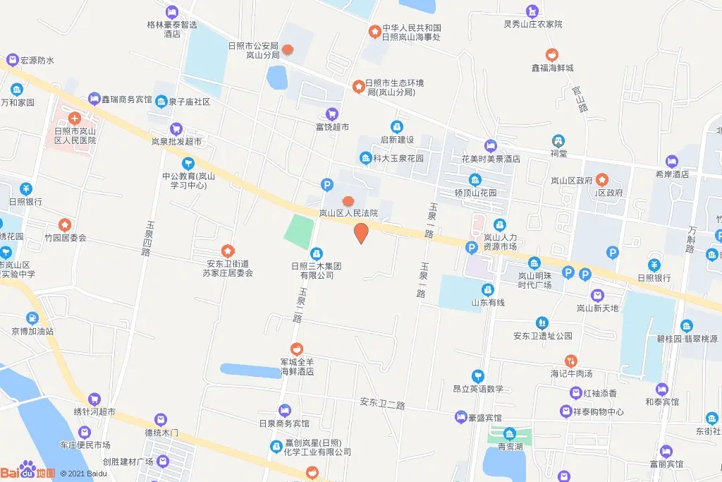 日照万城花开交通图