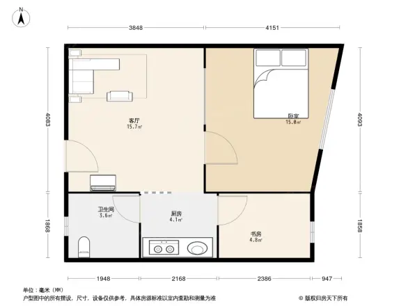 福星惠誉国际城二期户型图