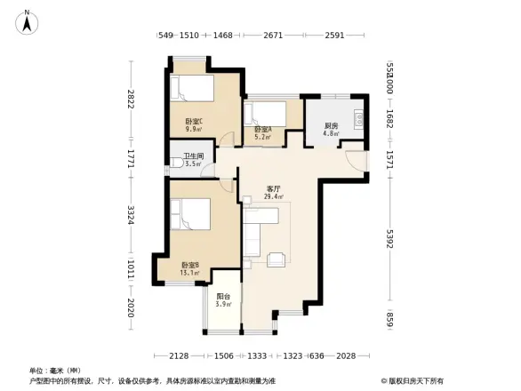君悦豪庭户型图