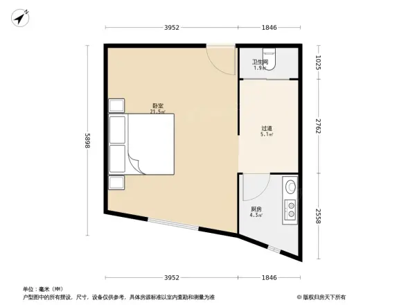 福星惠誉国际城二期户型图